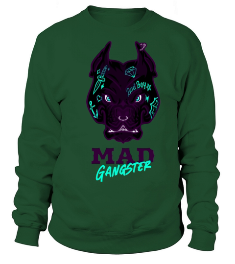 MAD GANGSTER DOG Women's Sweatshirt