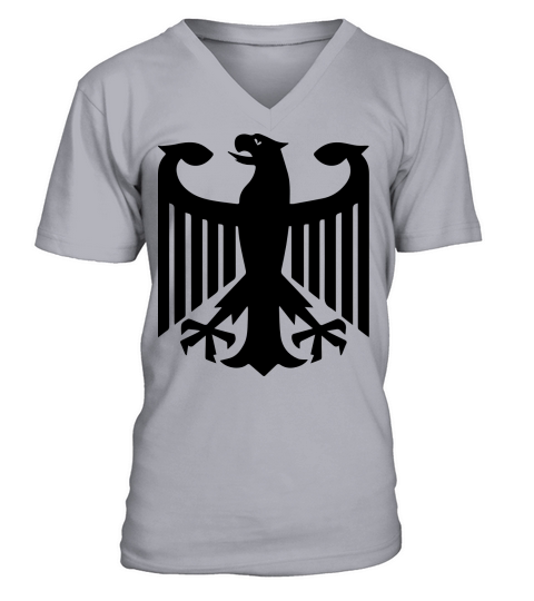 Germany Eagle Men's V-Neck T-shirt