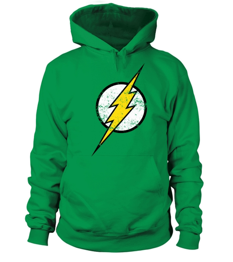 Justice League The Flash Logo Vintage Women's Hoodie