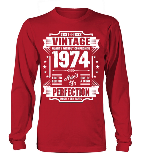 Vintage 1974 Perfection Women's Long Sleeve