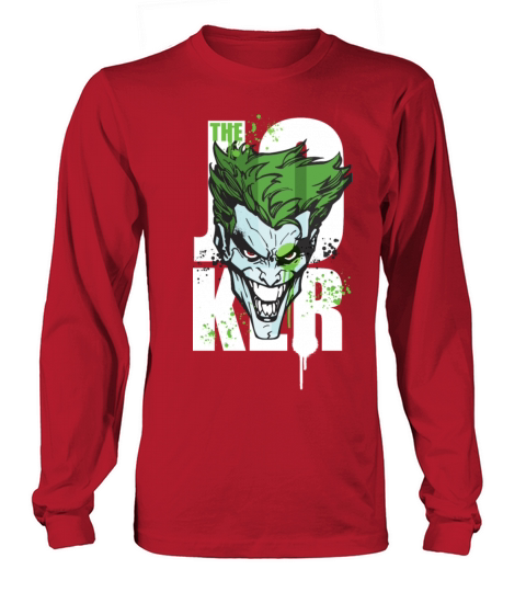 Joker Portrait Women's Long Sleeve