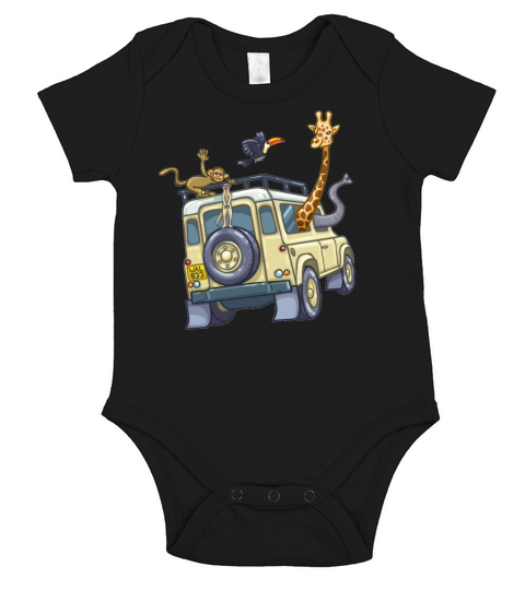 Land Rover Short Sleeve Baby One-Piece