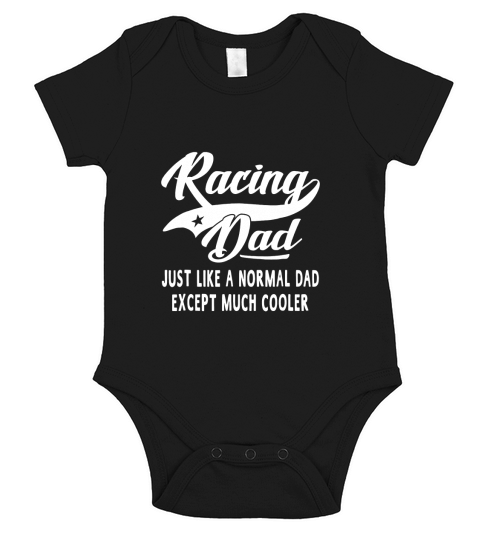 Racing Dad Father Day Gift Short Sleeve Baby One-Piece