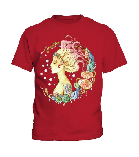 octopus mermaid Kids T-Shirt