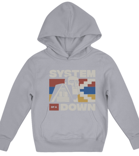 system of a down vinyl Kids Hoodie