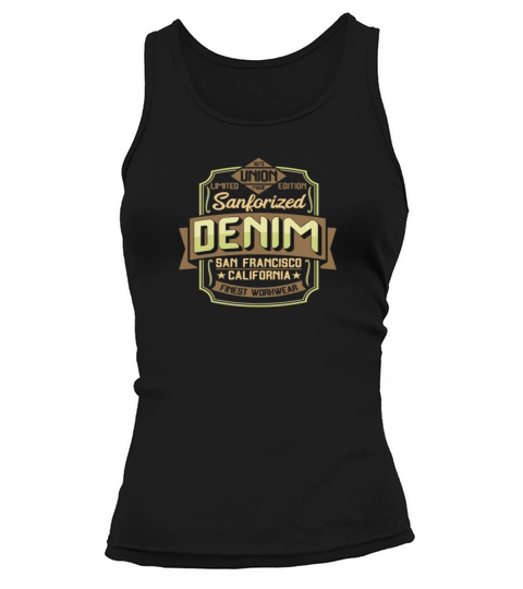 Vintage Denim Logo Women's Tank Top