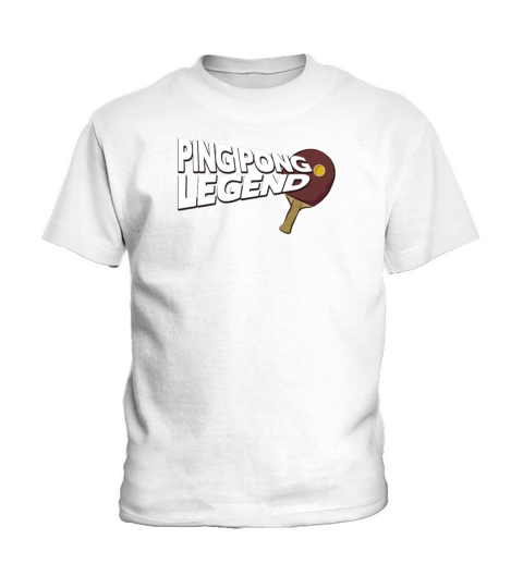 Ping Pong Table Tennis Legend Best Funny Gift Idea Kids T-Shirt