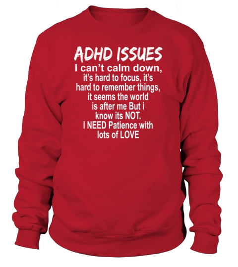 adhd issues Women's Sweatshirt