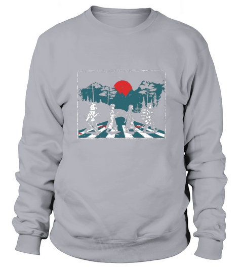 Demon Slayer Abbey Road Tanjiro Nezuko Zenitsu Inosuke Sweatshirt Unisex
