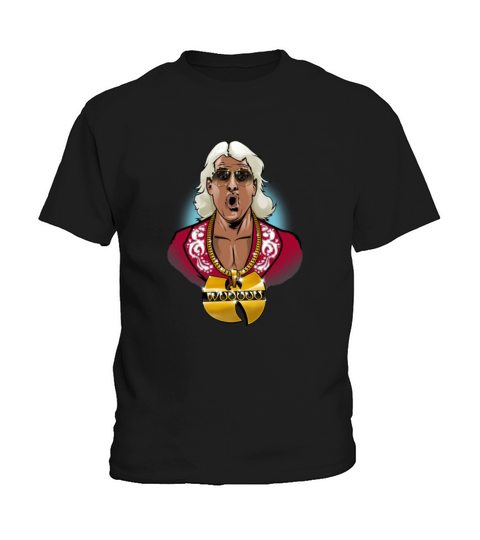 WWE Ric Flair Woo tang Kids T-Shirt