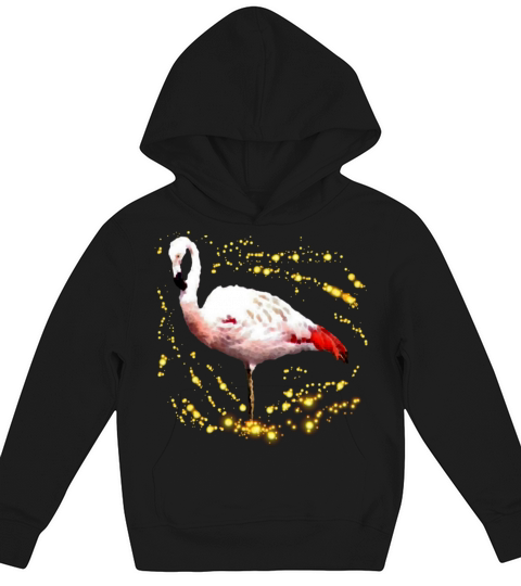 Sparkling Flamingo Kids Hoodie