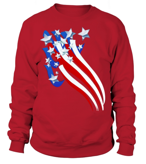 Sweeping Old Glory Men's Sweatshirt