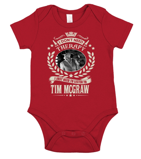 TIM MCGRAW Short Sleeve Baby One-Piece