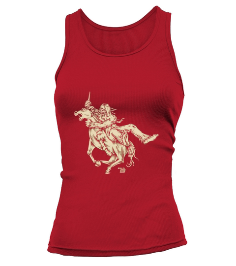 Ames Bros Bigfoot vs Unicorn T-Shirt Tank top Woman