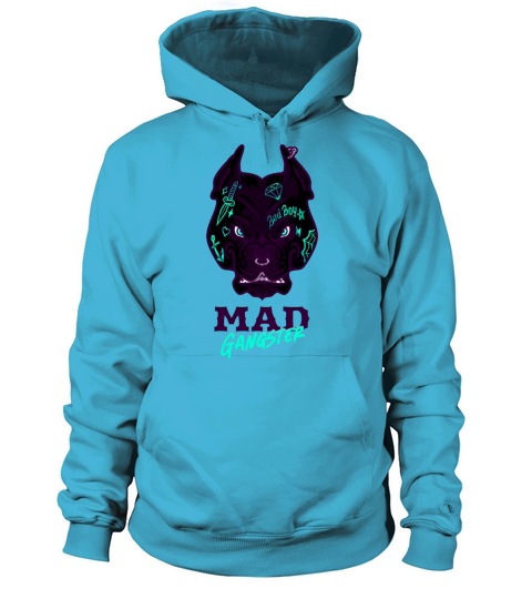 MAD GANGSTER DOG Women's Hoodie