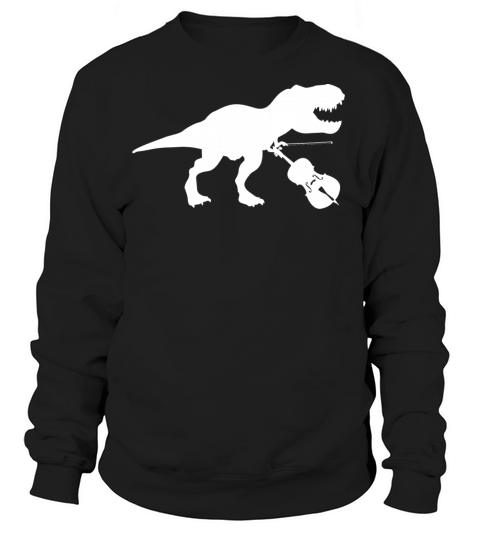 Cellosaurus Cello Cellist Dinosaur Rex Music Women's Sweatshirt