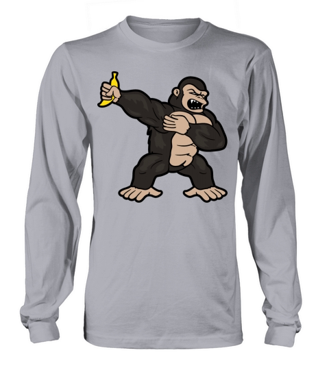 Dabbing Dab Gorilla Men's Long Sleeve