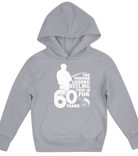 The Fishing Legend Reeling Them In 60 Years Kids Hoodie