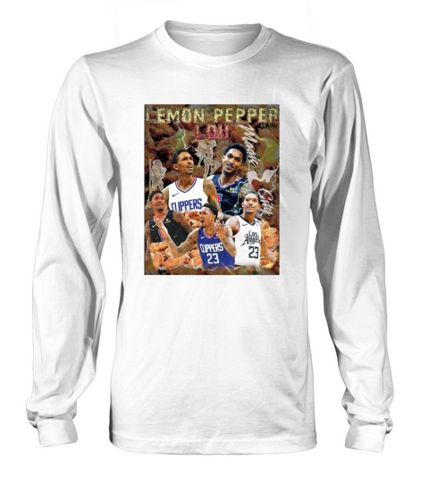 Lemon Pepper Lou Los Angeles Basketball Women's Long Sleeve