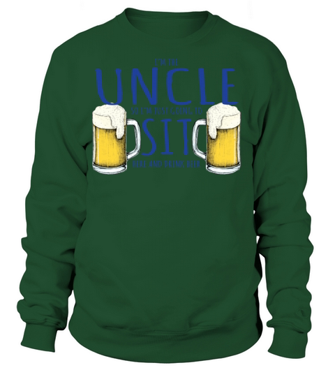 Craft Beer Im The Uncle Drinking Beer Women's Sweatshirt