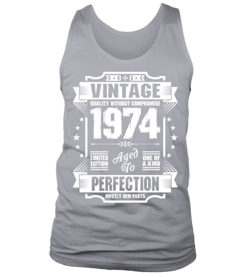 Vintage 1974 Perfection Men's Tank Top