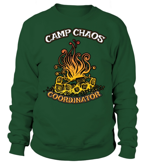 Funny Camp Chaos Coordinator Gift for Camp Chaos Men's Sweatshirt