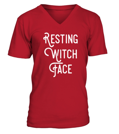 Resting Witch Face Men's V-Neck T-shirt