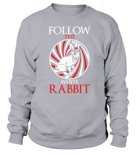 Follow the White Rabbit - Wonderland Animal Women's Sweatshirt