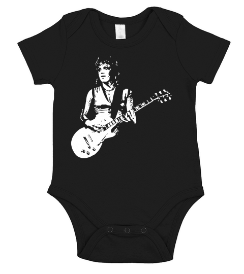 Joan Jett Fan Short Sleeve Baby One-Piece