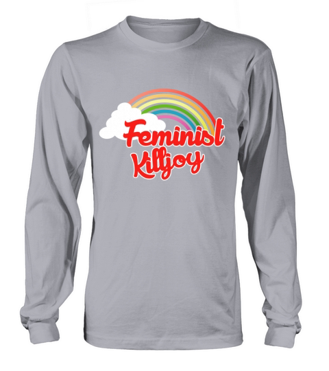 Feminist killjoy rainbow retro Women's Long Sleeve