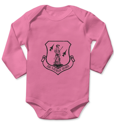 Air National Guard Logo Long Sleeve Baby One-Piece
