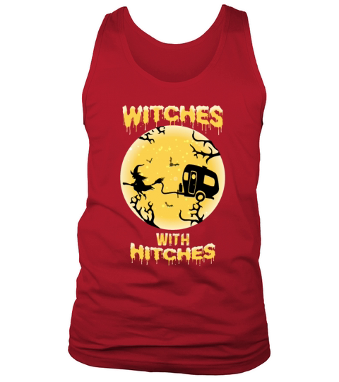 Halloween Witches With Hitches Shirt Men's Tank Top