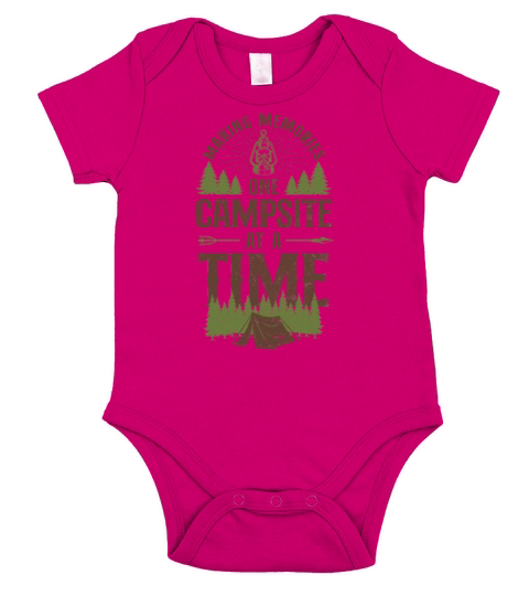 Camping Tent Making Memories One Short Sleeve Baby One-Piece