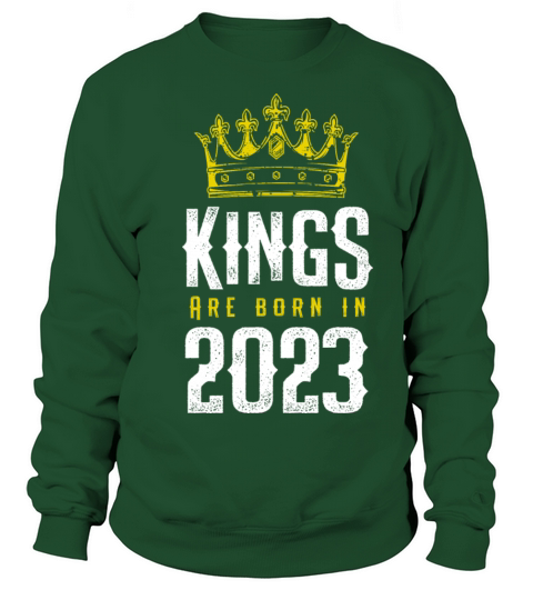 kings are born 2023 Women's Sweatshirt