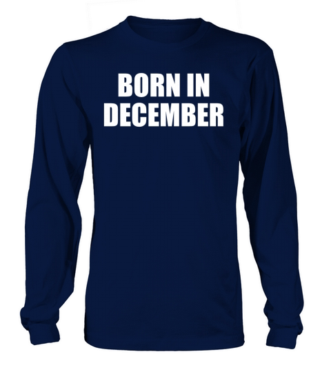 Born in December Women's Long Sleeve