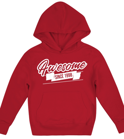Awesome since 1998 Kids Hoodie