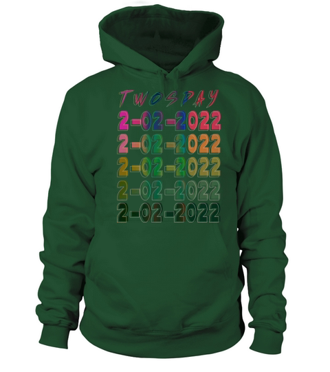 TWOSDAY Tuesday February 22 2022 - 2s Day Women's Hoodie