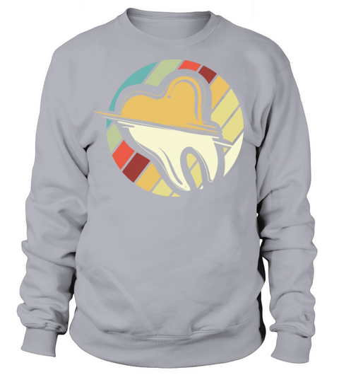 Dental Assistant Hygienist I Retro Molar Tooth Women's Sweatshirt