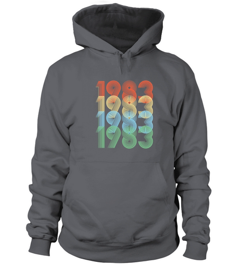 Vintage 1983 36Th Birthday T Gift Men Women Gift T Women's Hoodie