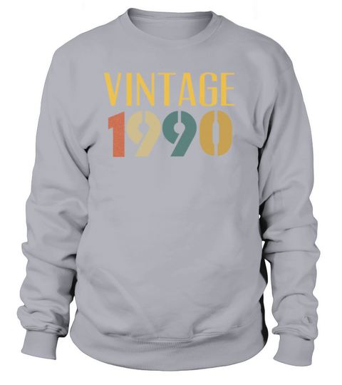 Vintage 1990 Cool 31st Birthday Gifts Men Women Women's Sweatshirt