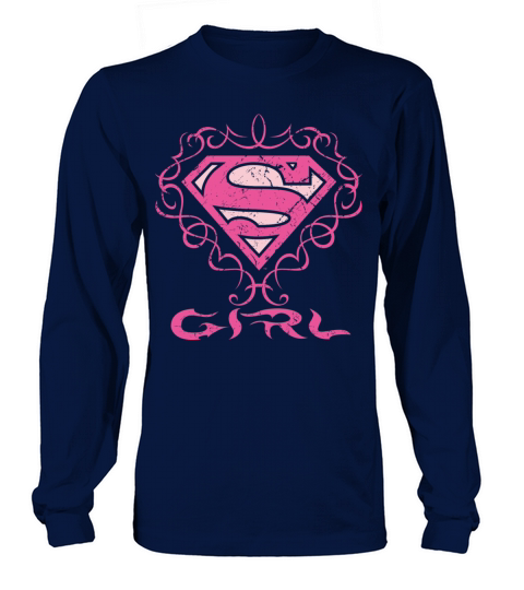 Superman S-Shield Girl Women's Long Sleeve