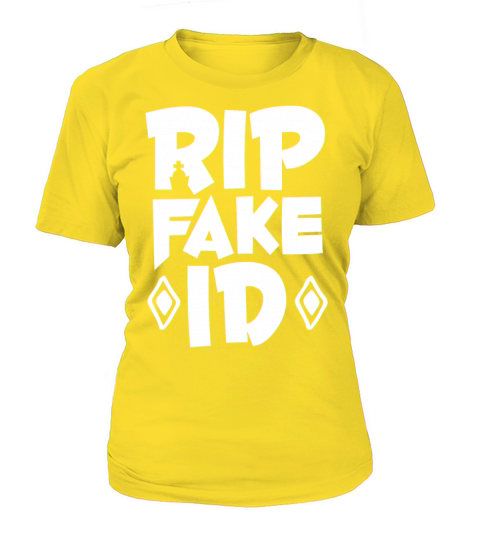 21st Birthday RIP Fake ID Turning 21 Women's T-Shirt