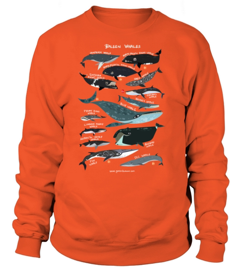 Baleen Whales Classic T-Shirt Women's Sweatshirt