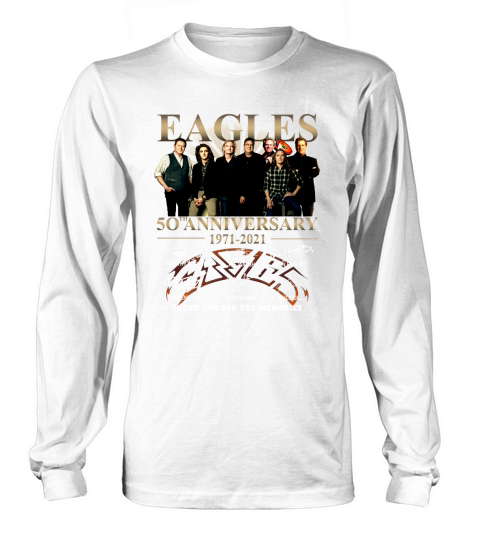 Eagles 50th anniversary thank you for the memories Long sleeved Unisex