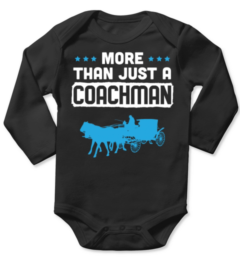 Coachman carriage horse Long Sleeve Baby One-Piece