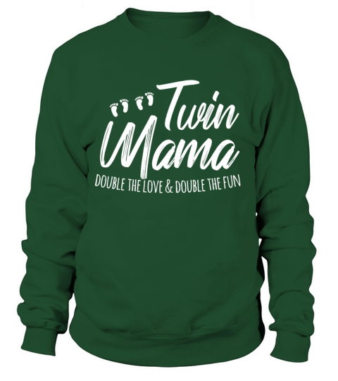 Maternity Pregnancy Pregnant Baby Twin Twins Women's Sweatshirt