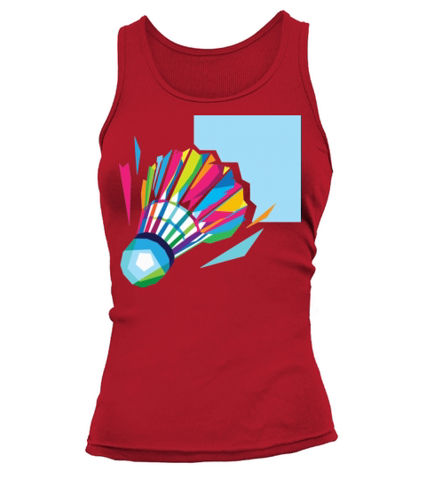 Badminton in Color Tank top Woman