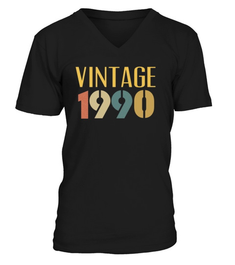 Vintage 1990 Cool 31st Birthday Gifts Men Women Men's V-Neck T-shirt