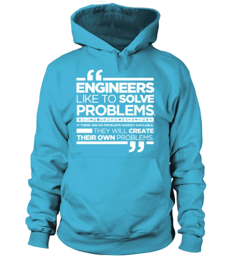 Funny quote about engineers Women's Hoodie