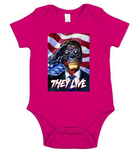 They Do Live Short Sleeve Baby One-Piece